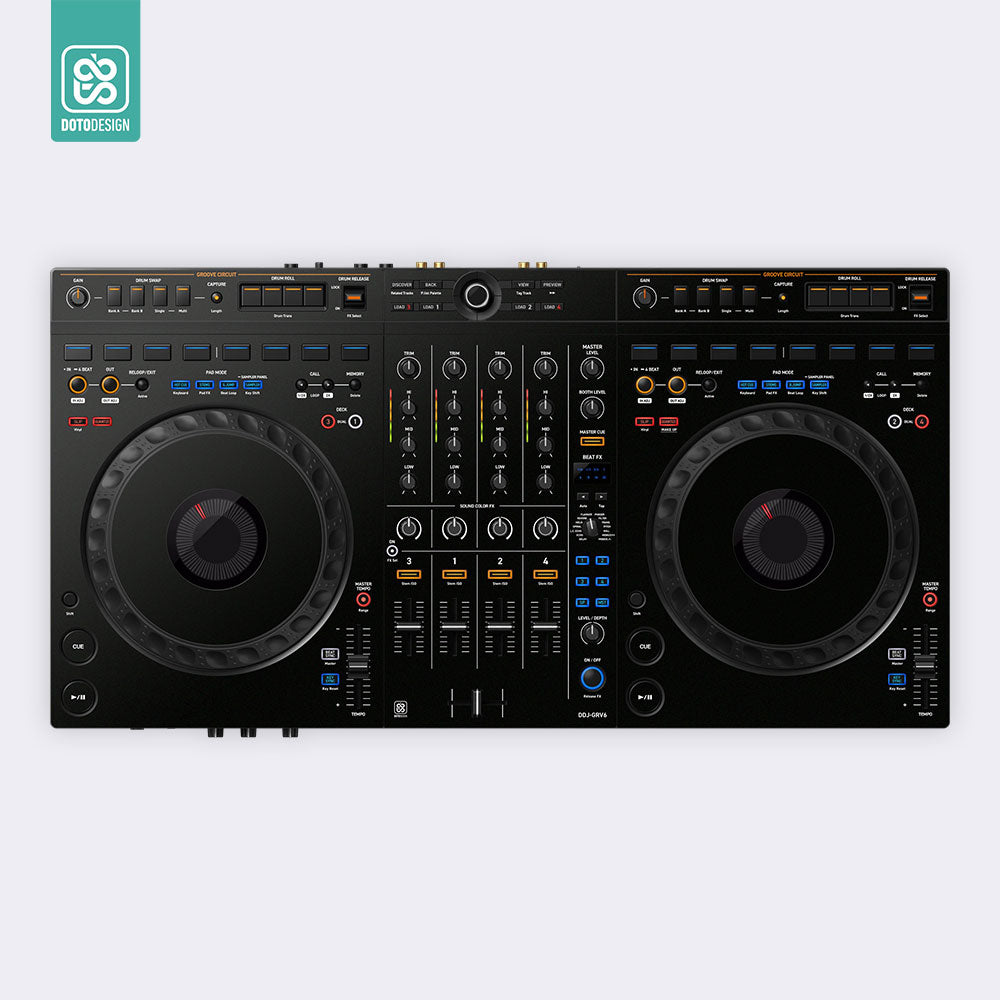 DDJ GRV6 Setup Kaplama, Siyah