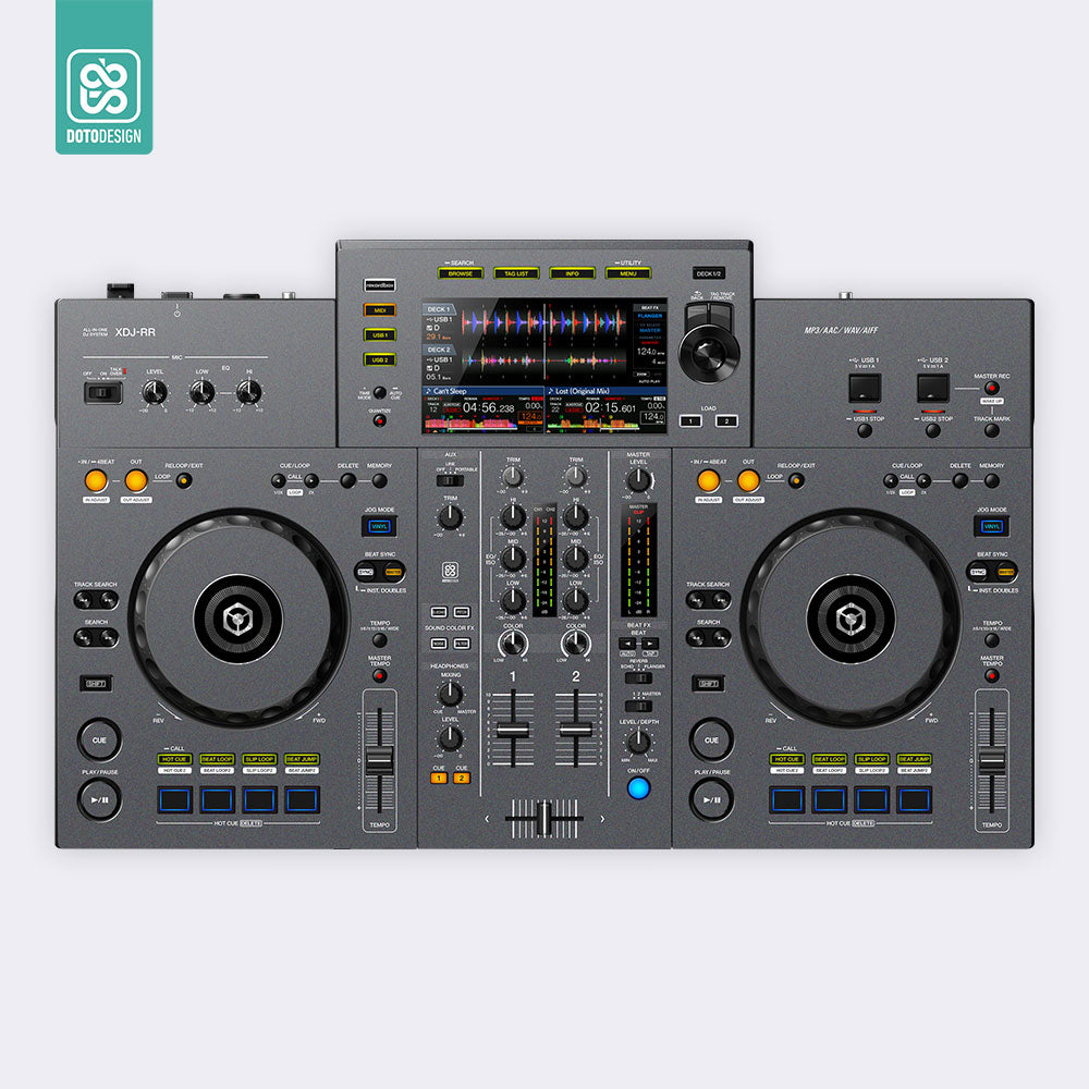 XDJ RR Setup Kaplama, Koyu Gri