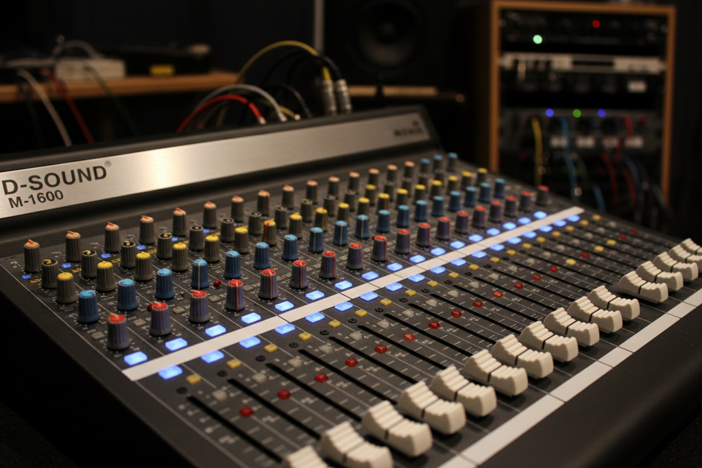 D-Sound M-1600 16 Kanal Deck Mixer
