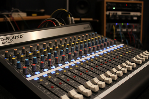D-Sound M-1600 16 Kanal Deck Mixer