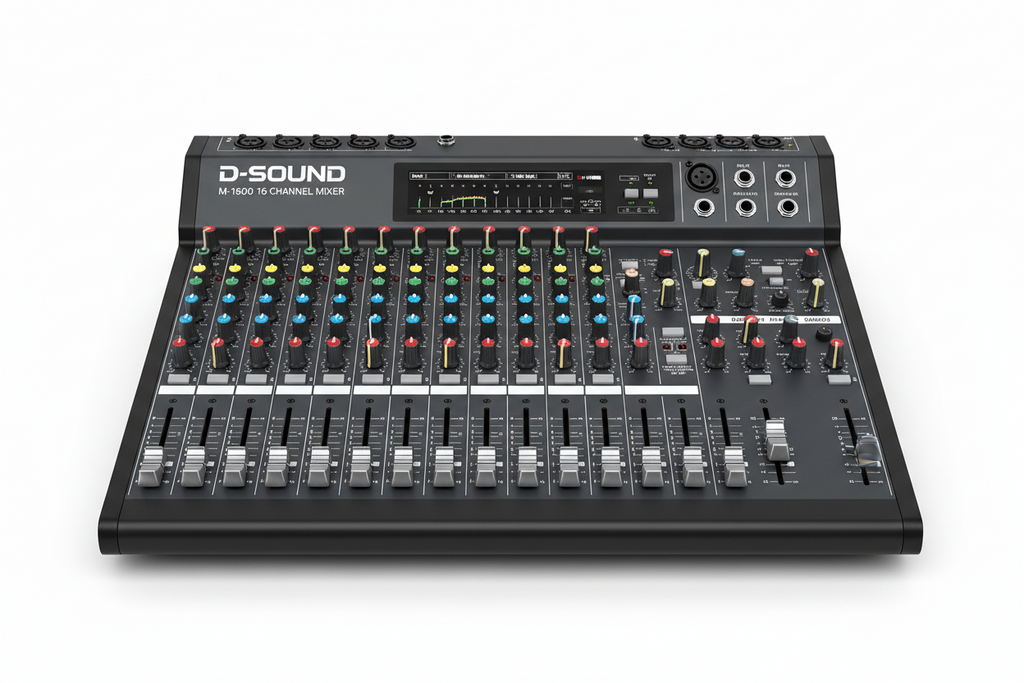 D-Sound M-1600 16 Kanal Deck Mixer