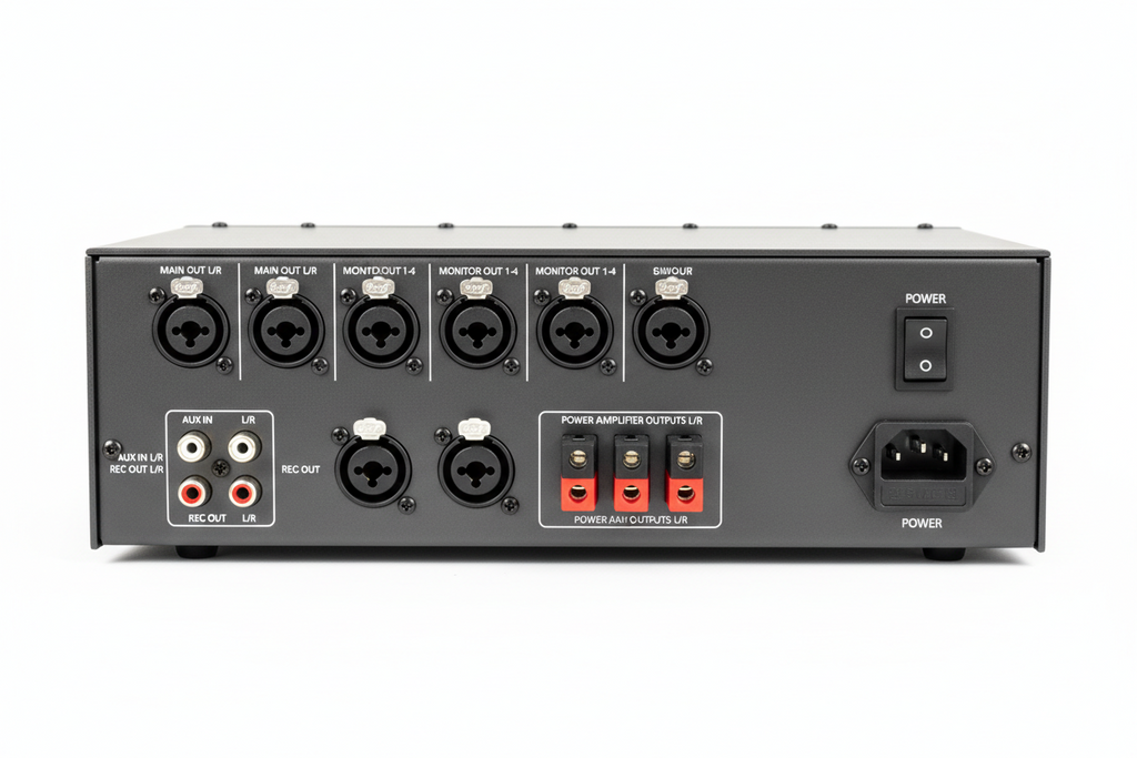 D-Sound M-600P-Pro 6 Kanal Power Mixer