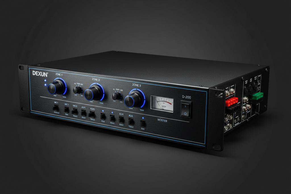 Dexun D-200 100V 200 Watt 3 Bölgeli Mikser Anfi