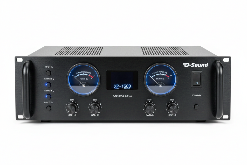 D-Sound XP-1500 Ön Panel