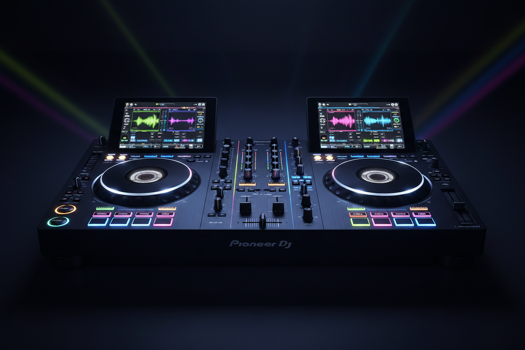 Pioneer DJ Opus Quad - Önden Görünüm RGB Işık