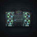 Pioneer DJ Opus Quad - Üstten 4 Deck Görünümü