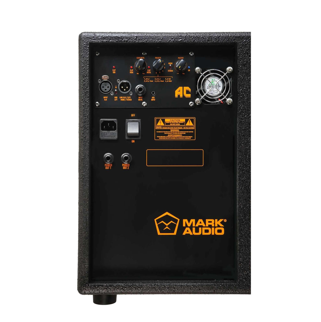 Markaudio MAK156009Z AC System 2 Taşınabilir Column Ses Sistemi - 5