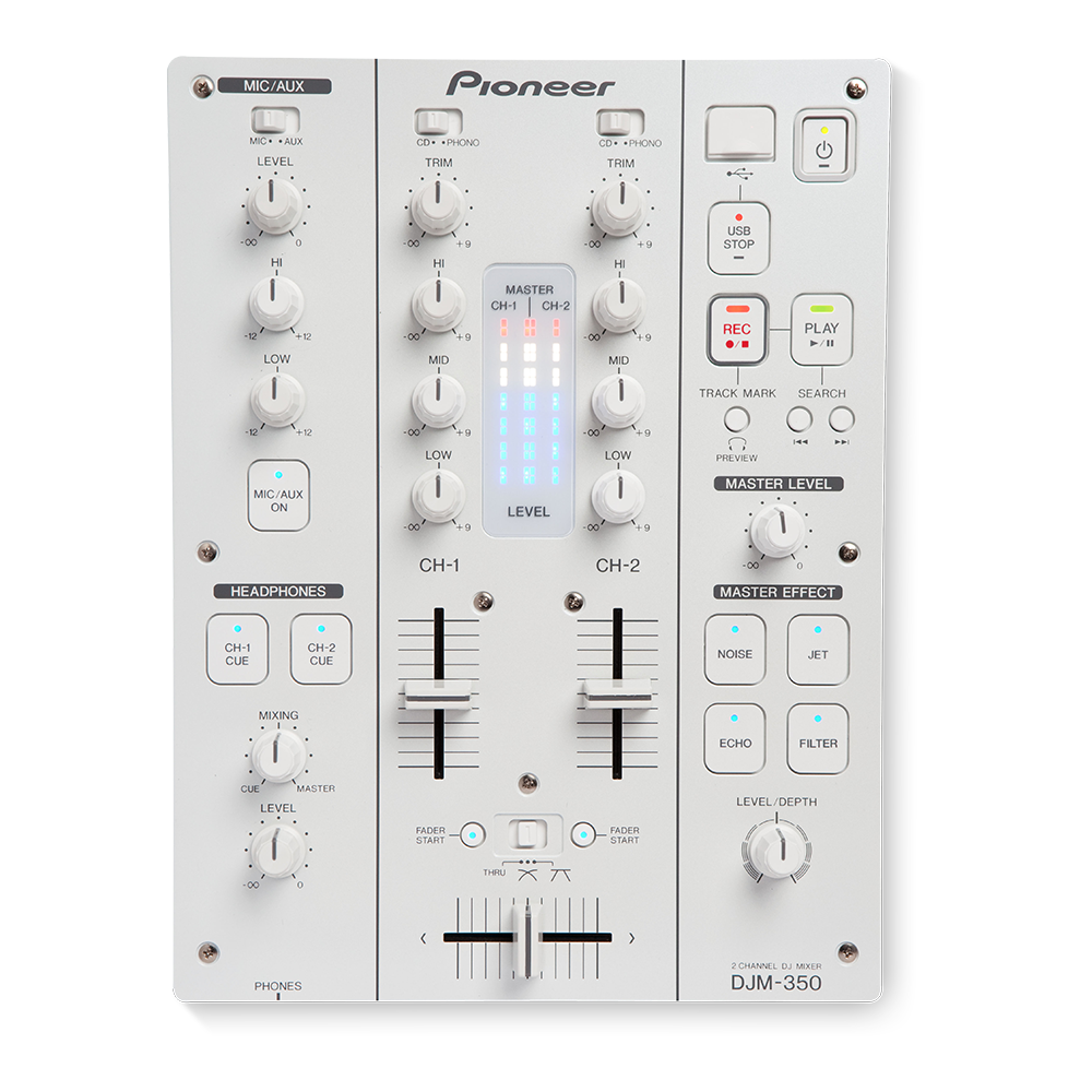Pioneer DJ DJM 350 DJ Mikser - Beyaz