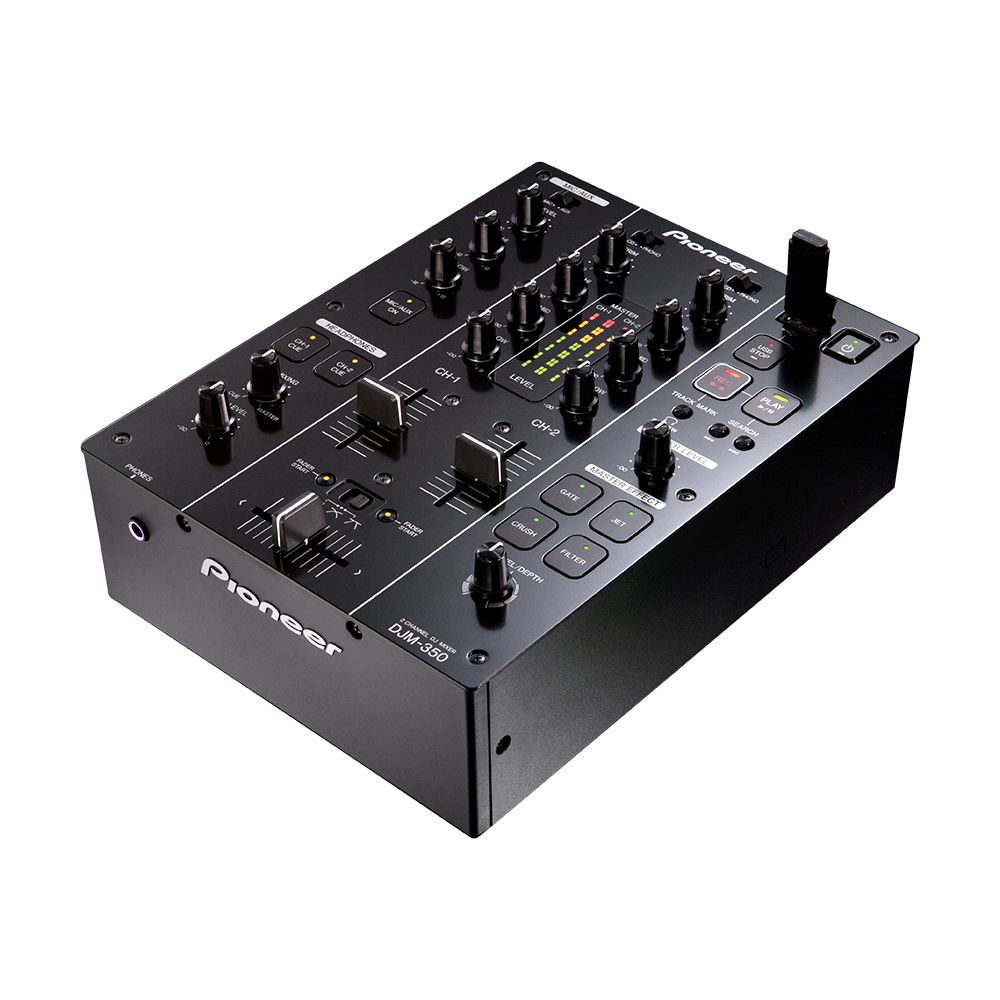 Pioneer DJ DJM 350 DJ Mikser - Siyah - 2