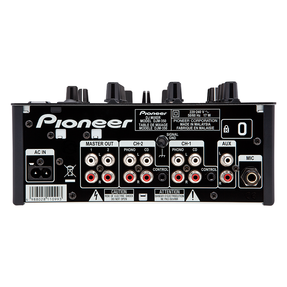 Pioneer DJ DJM 350 DJ Mikser - Siyah - 3